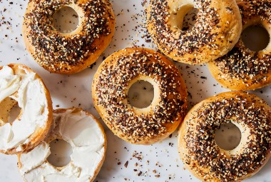 Chewy Everything Bagels