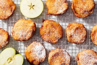 Apple Buñuelos (Apple Fritters)